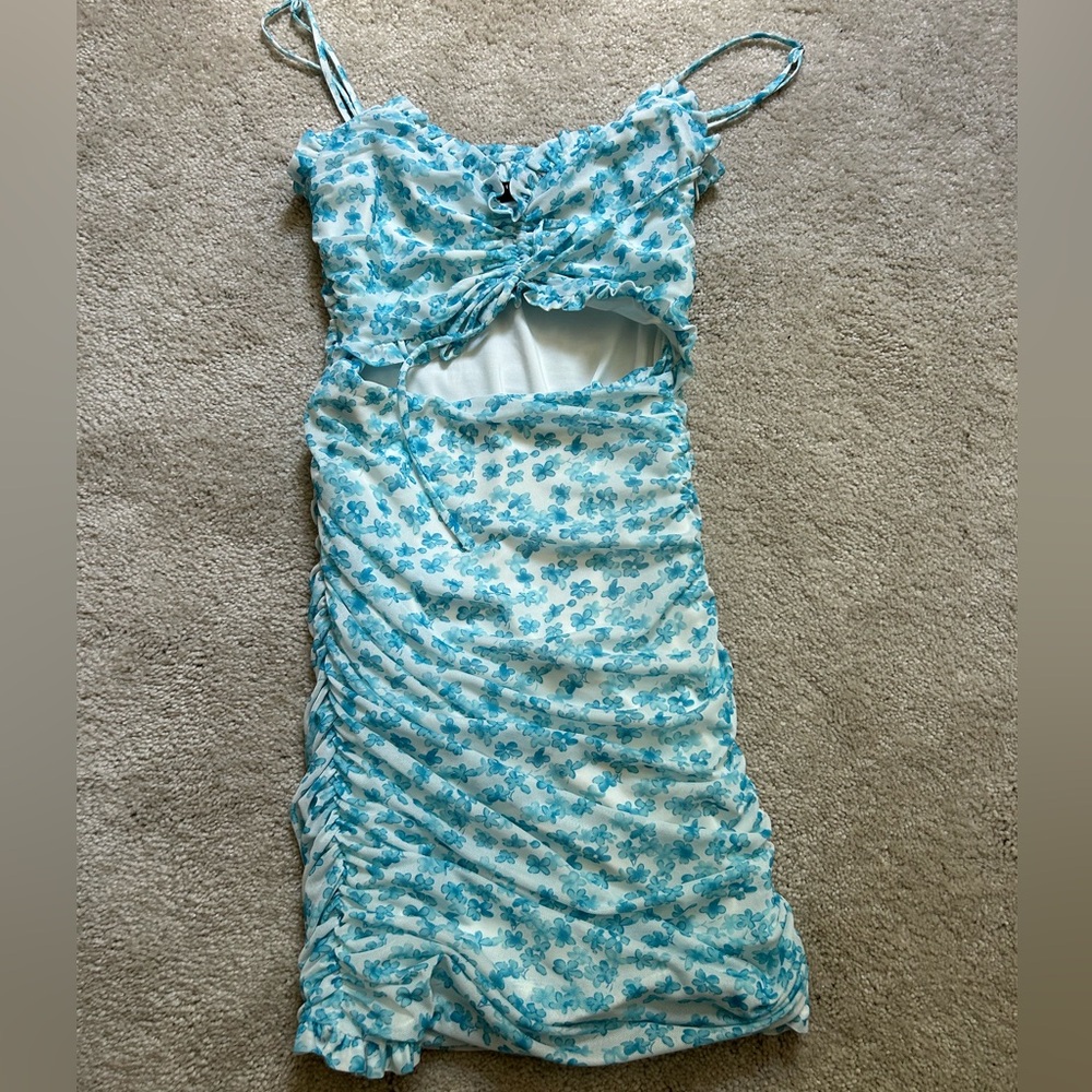 White fox dress